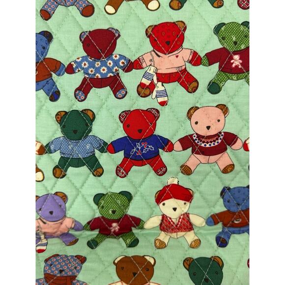 Vera Bradley Toasty Teddies Essential XL Crossbody, NWT - Picture 4 of 5